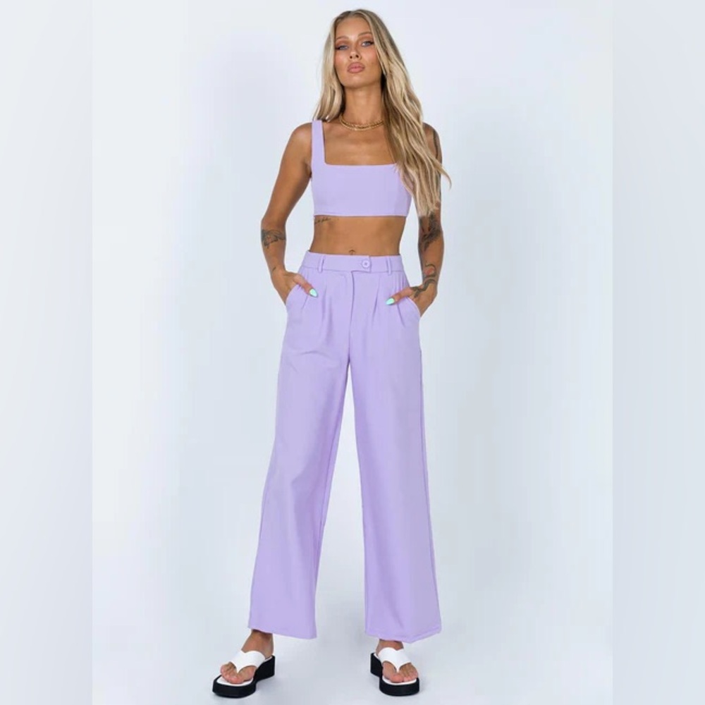Princess Polly Huxley Set Lilac